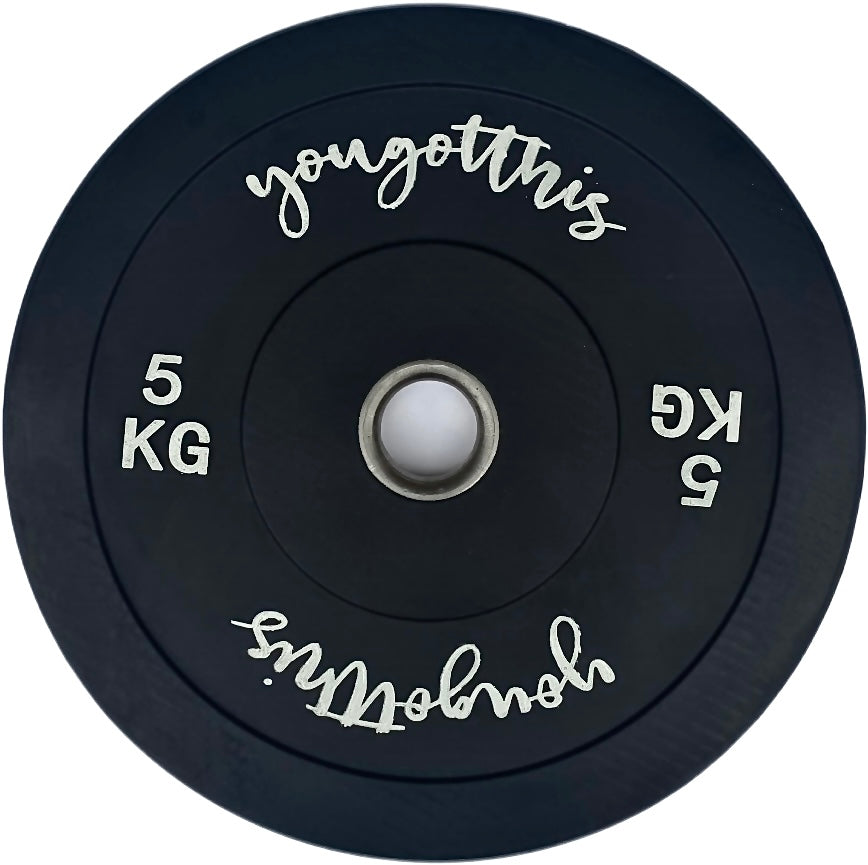 Bumper plate Svart