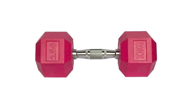 Hex Dumbbell Pink